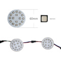 Luz digital conduzida digital do pixel do diodo emissor de luz SMD 5050RGB 1903/2811 dos diodos 16 de 60mm para o divertimento ou o entretenimento